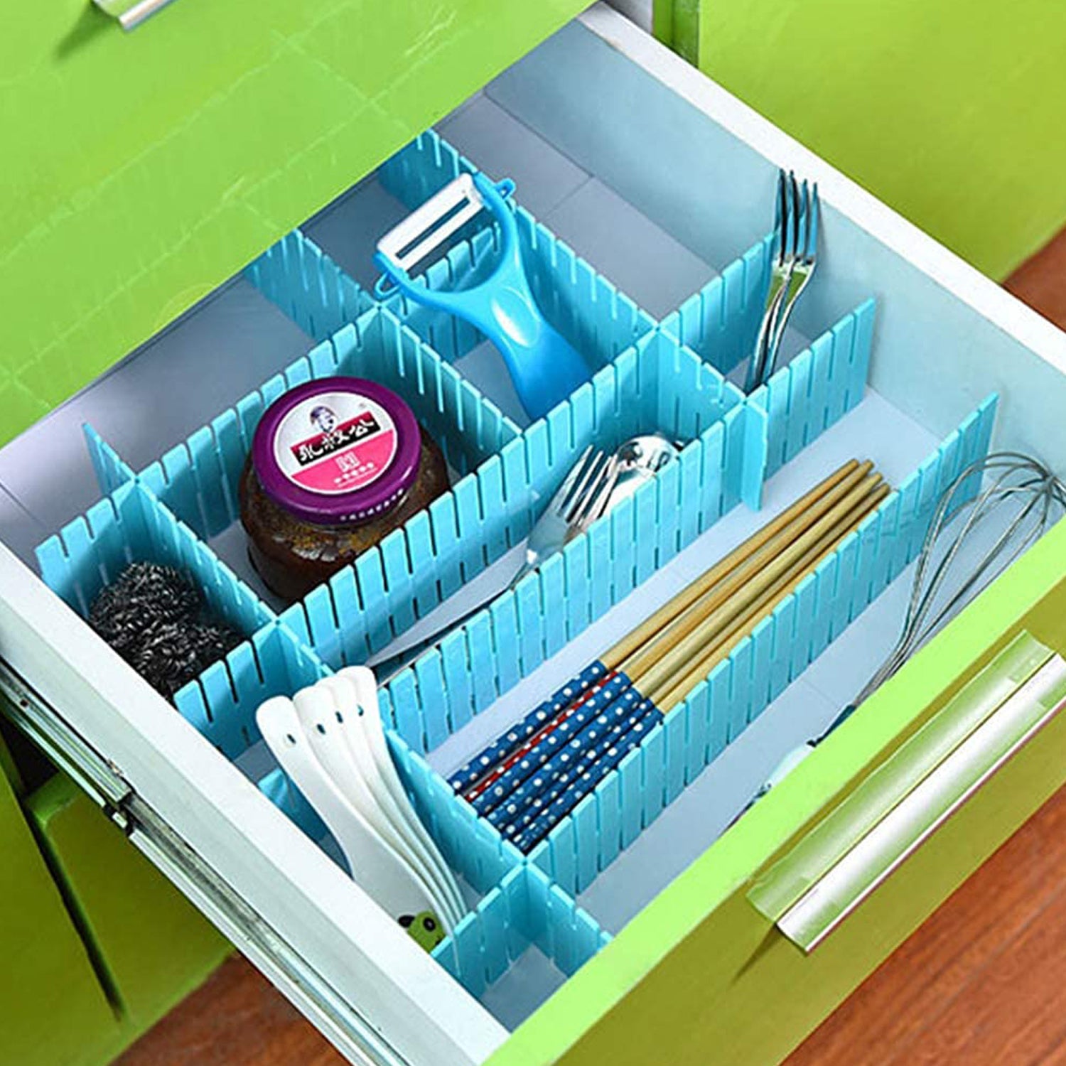 4146 Storage Box Drawer Organizer Drawer Cupboard Divider | Grid Closet Sorting Partition | Plastic Strips Separators box organizer (4 Pc Set ) 4146 Storage Box Drawer Organizer Drawer Cupboard Divider | Grid Closet Sorting Partition | Plastic Strips Separators box organizer (4 Pc Set )